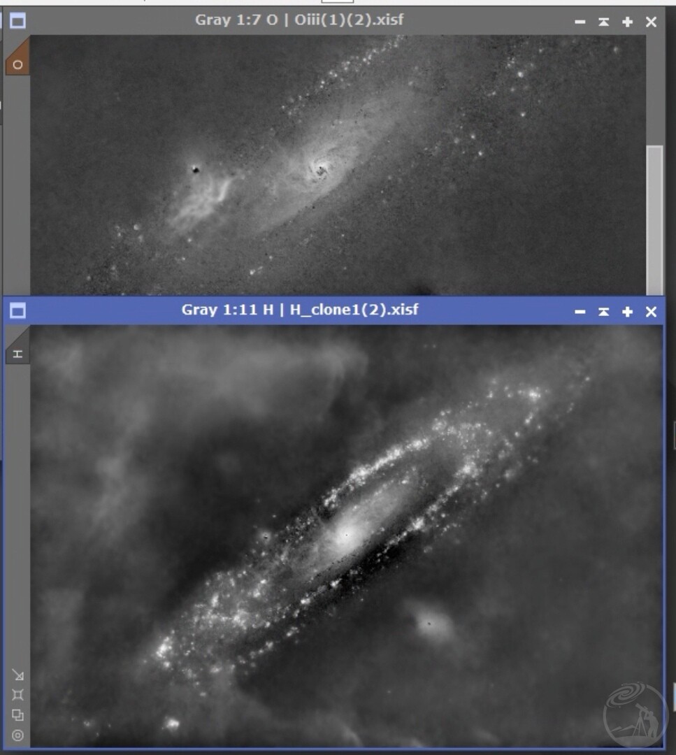 M31『丝带与水花』