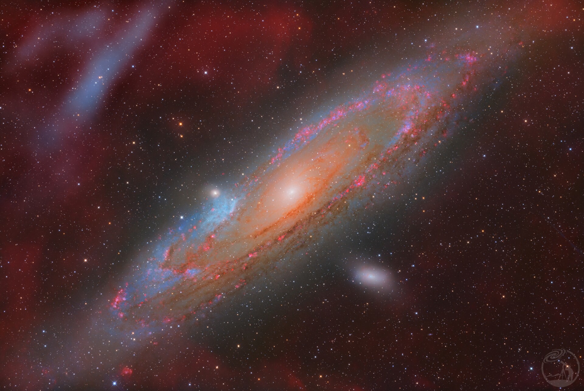 M31『丝带与水花』