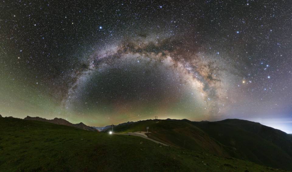 波特尔1级暗夜保护区星野摄影素材