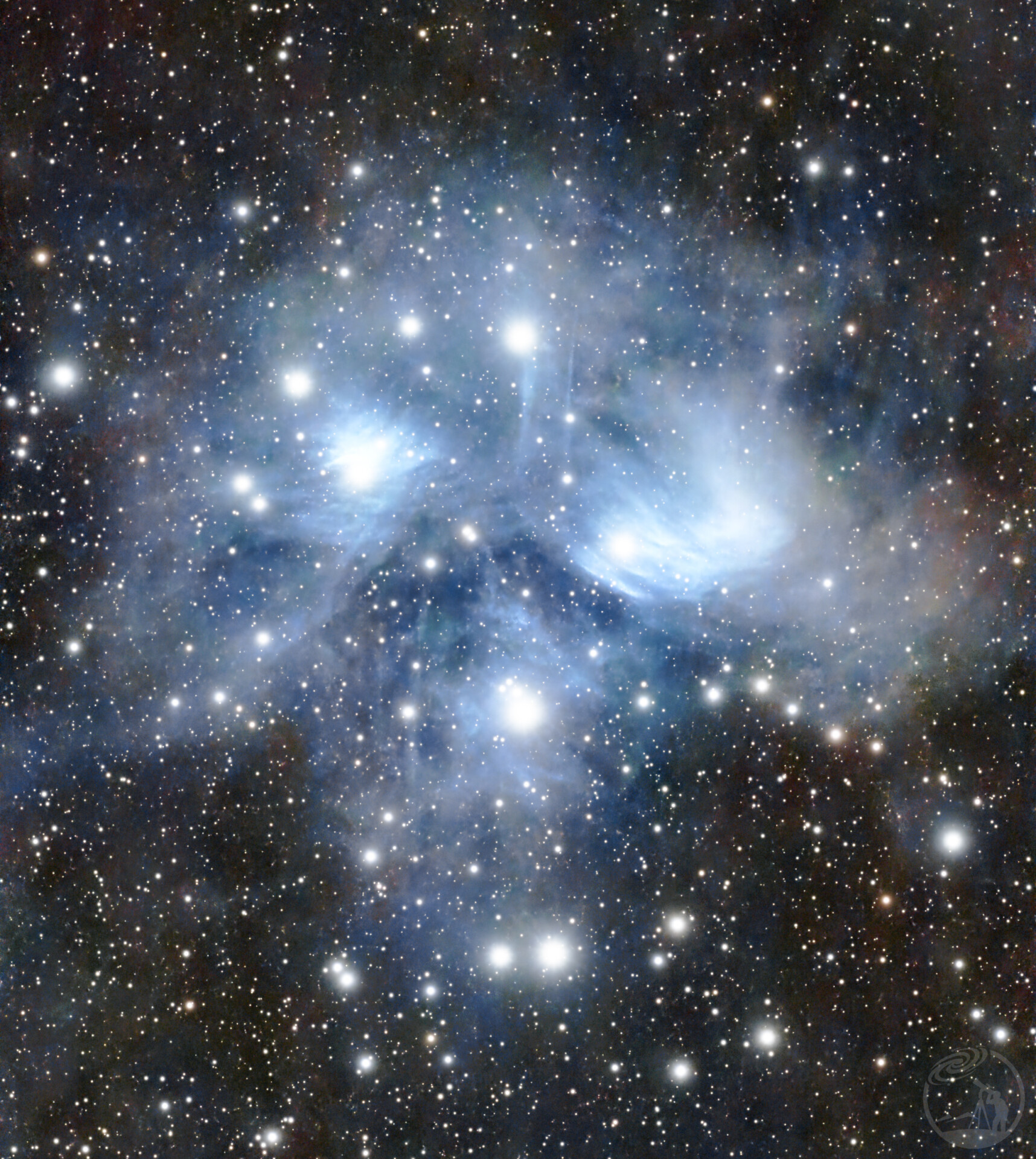 D3智能望远镜拍摄昴星团