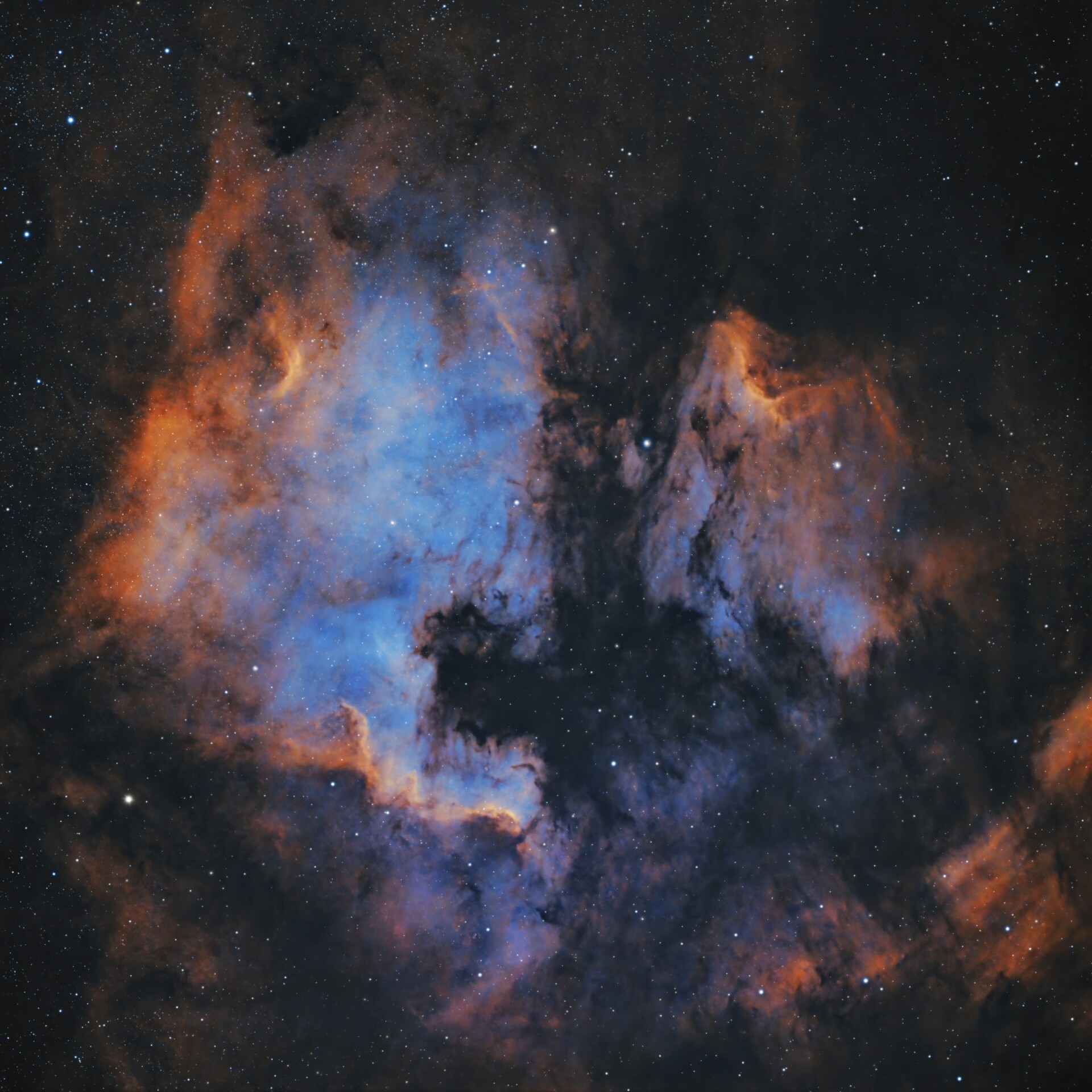 GS100导星镜九级区打野北美洲星云_AE676C