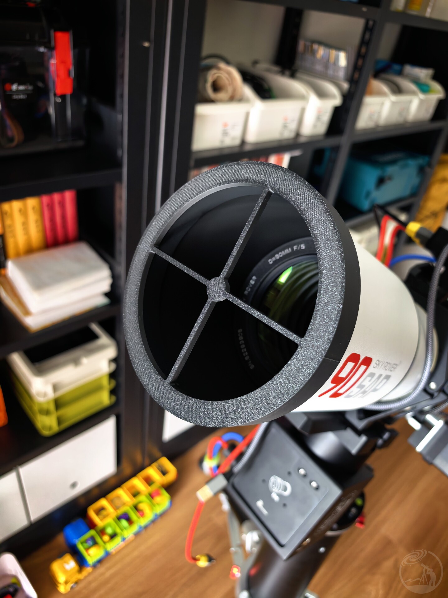 象鼻星云V2（使用自制3D打印星芒支架补拍RGB星点）