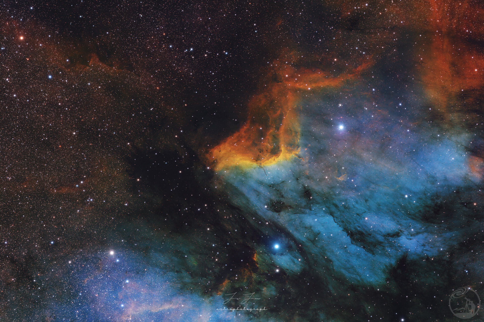 IC 5070 鹈鹕星云 Pelican Nebula