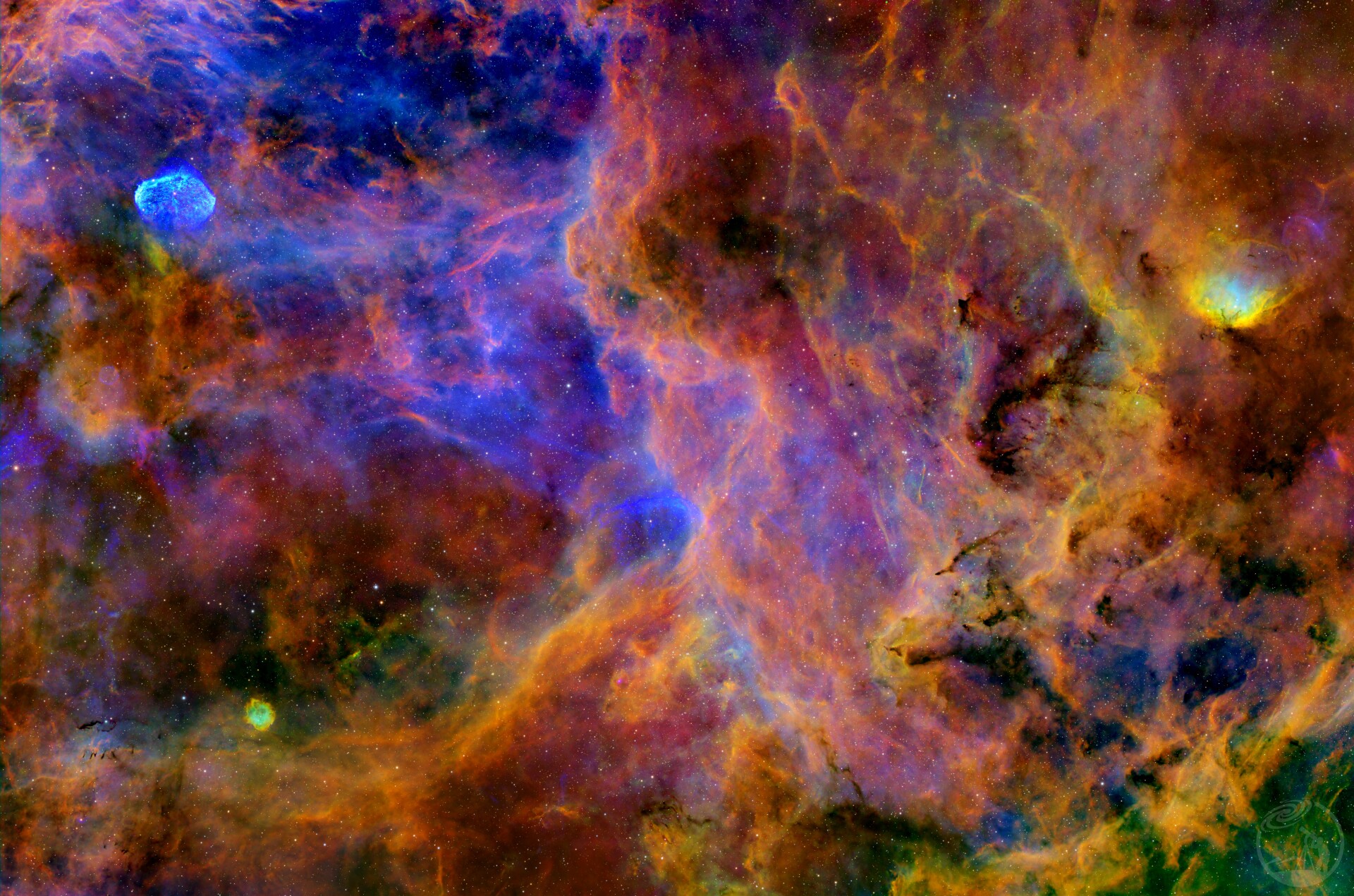 星涛涌月 NGC6888 