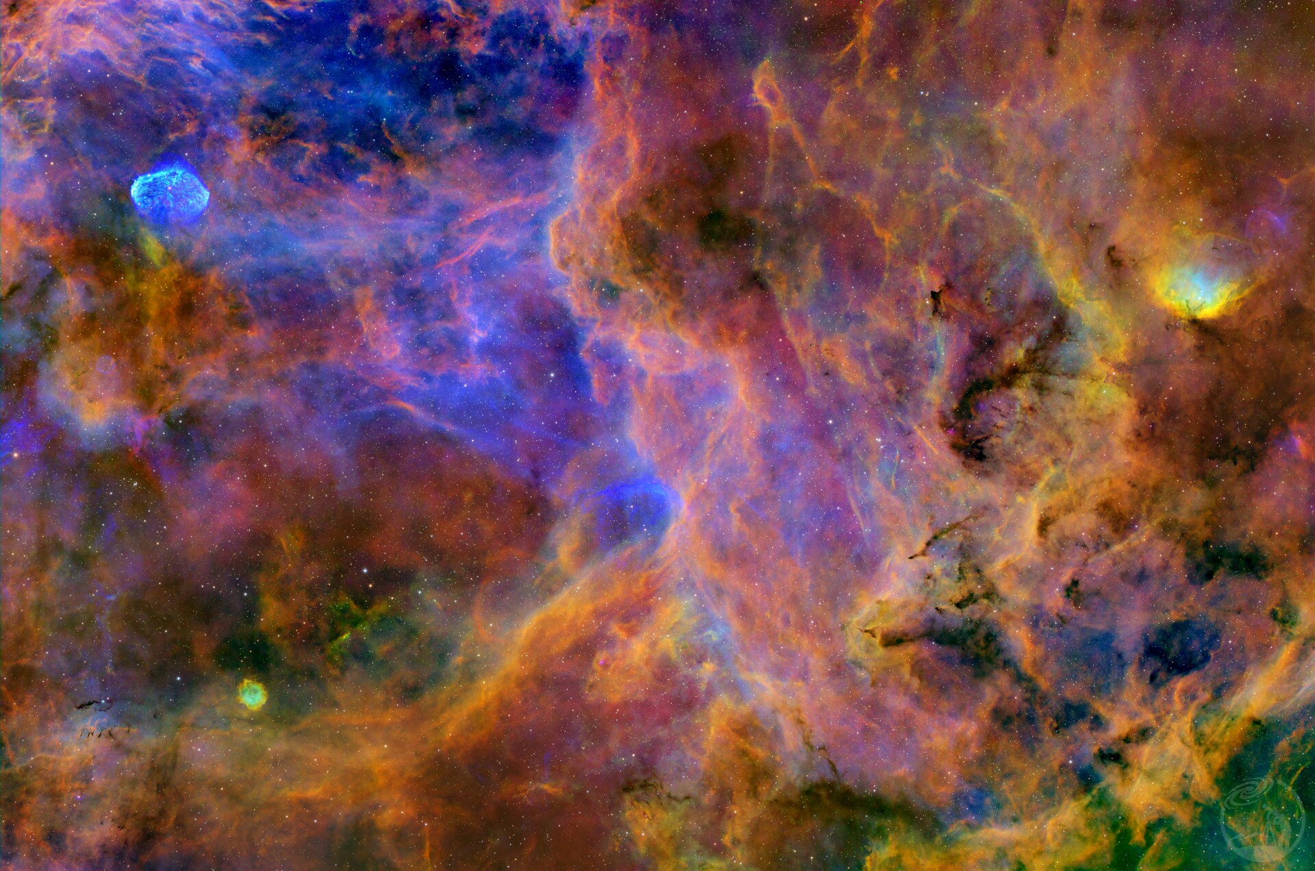 星涛涌月 NGC6888 
