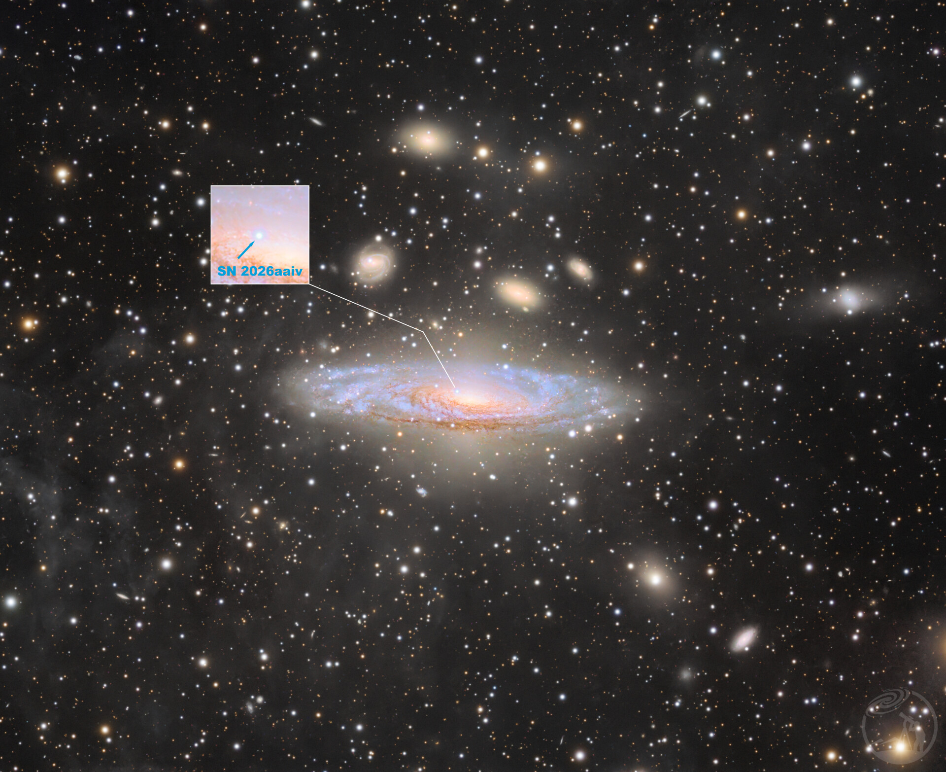 NGC7331 标准烛光