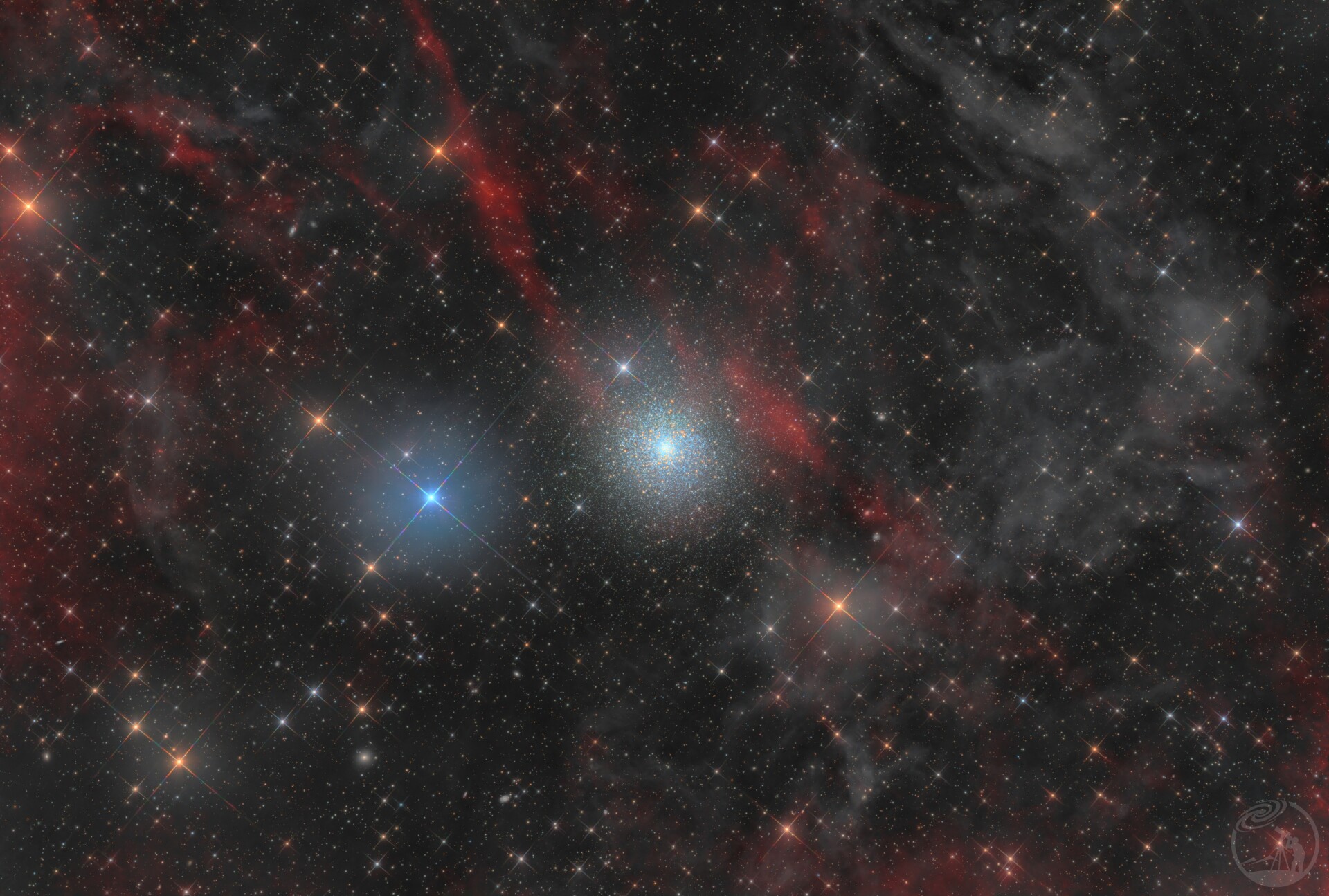 M15 星辰璀璨-飞马座球状星团