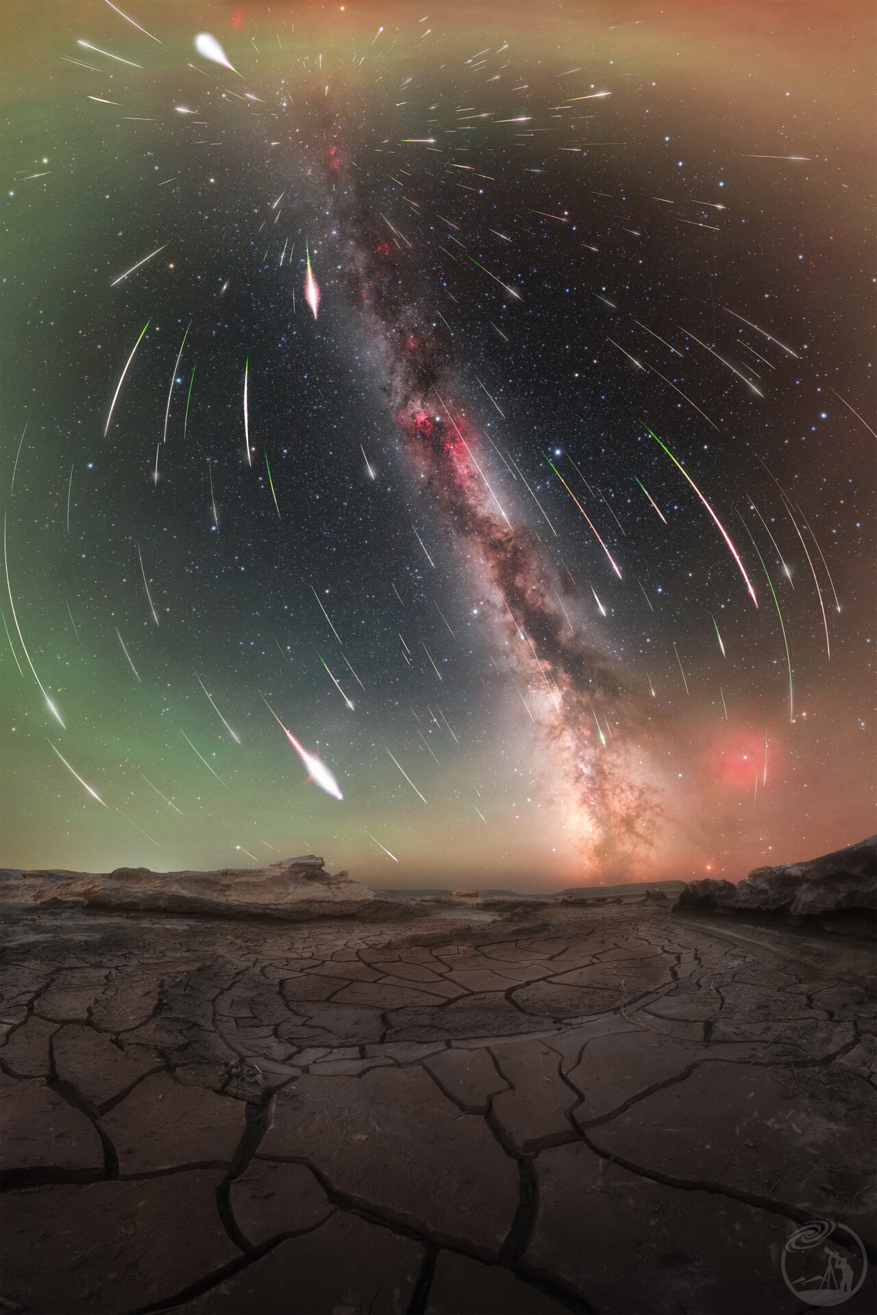 英仙座流星雨｜于大地褶皱间绽放