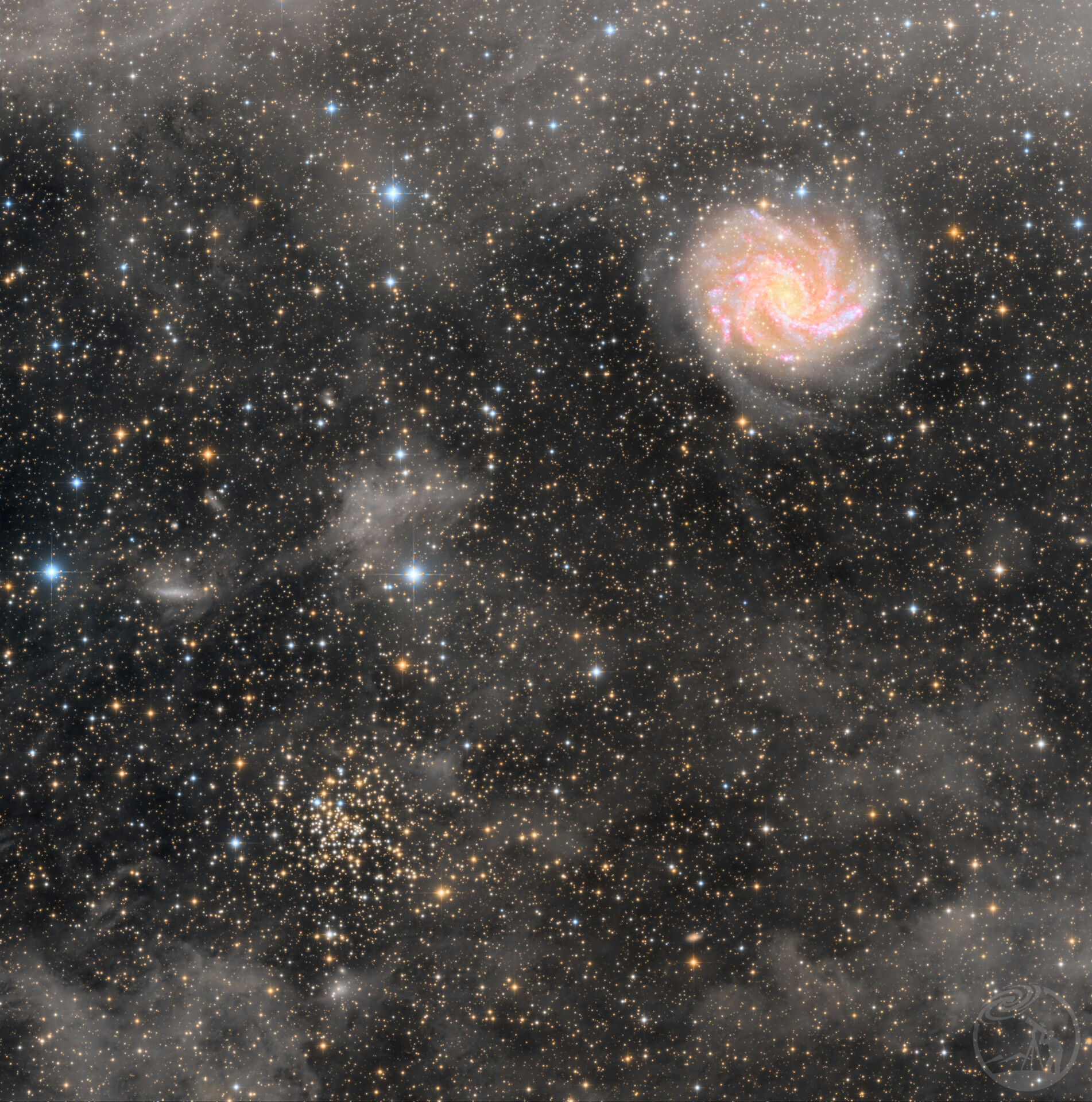 《煎蛋和芝麻饼》_烟花星系＆疏散星团