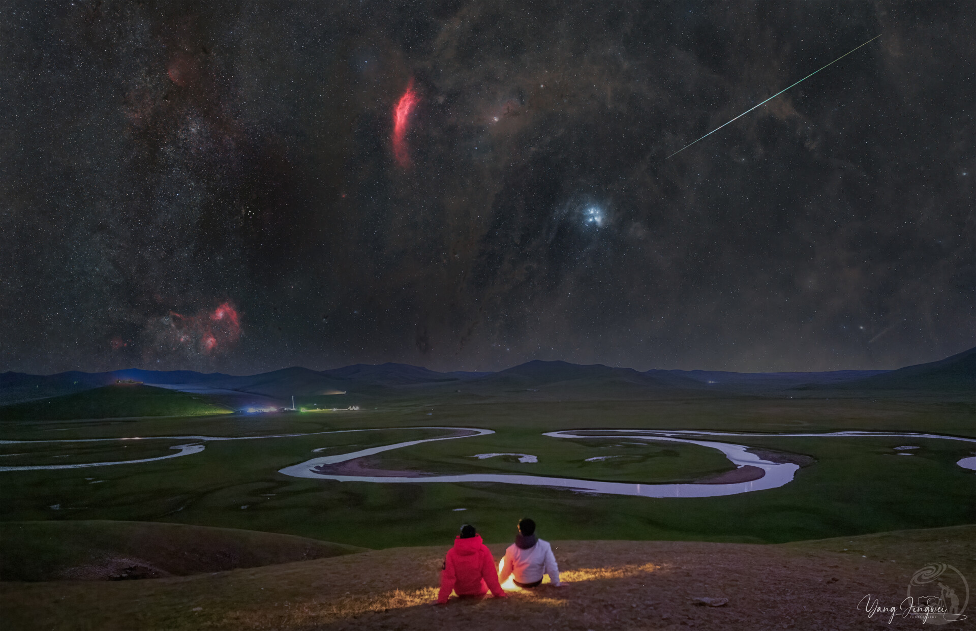 莫日格勒河畔仰望星河