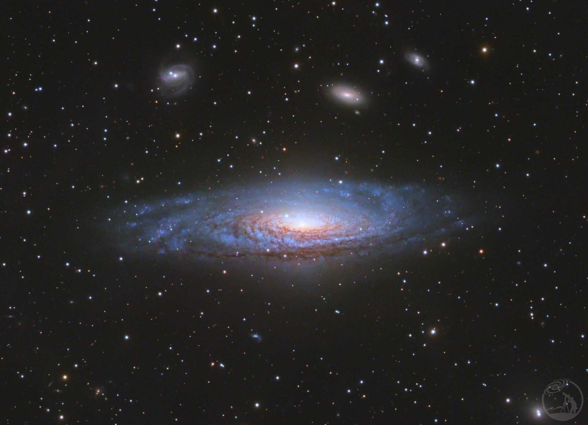 鹿舔星系群
