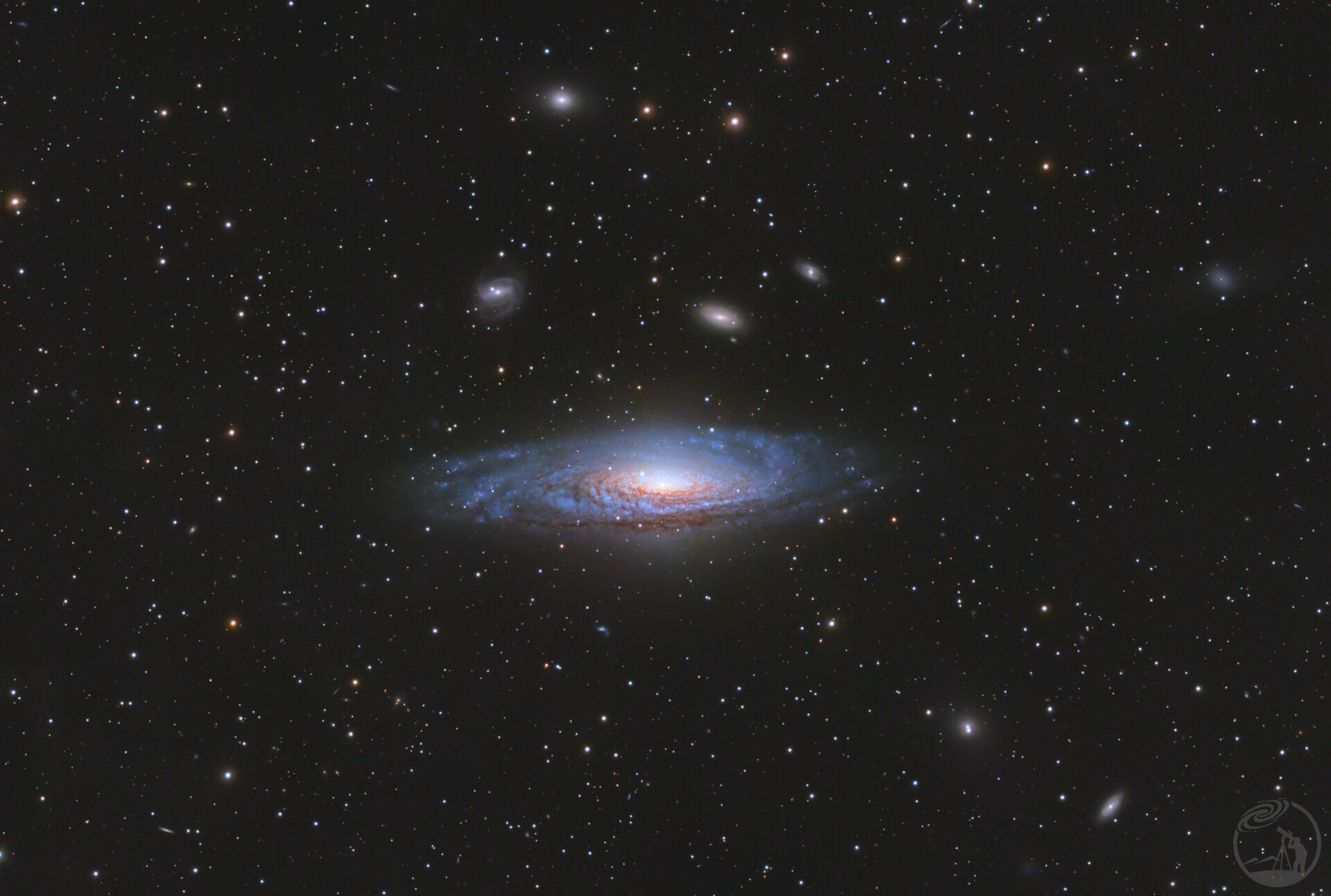 鹿舔星系群