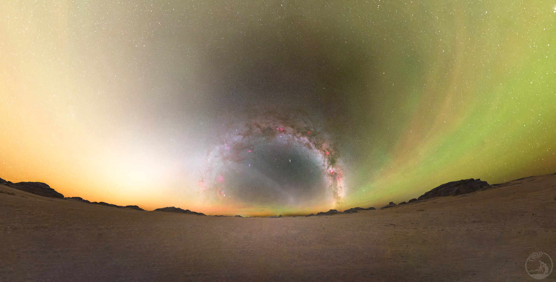 苏尼特石林星空