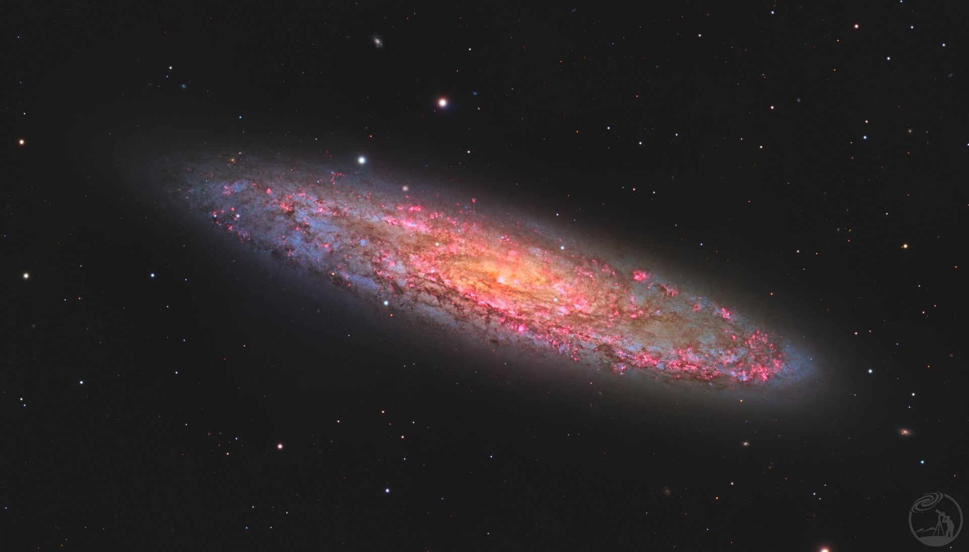 NGC253银元星系
