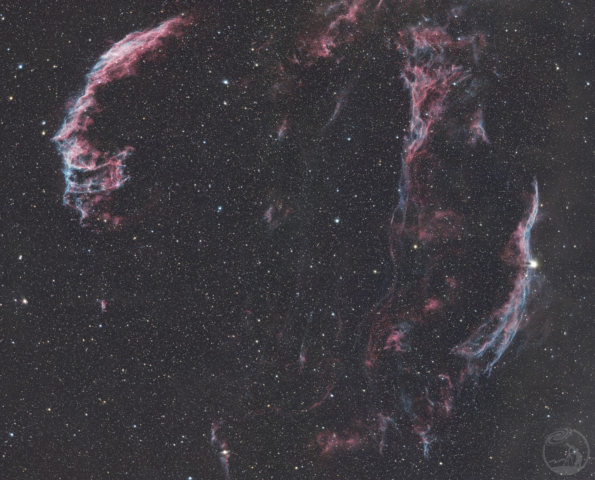面纱星云广域马赛克