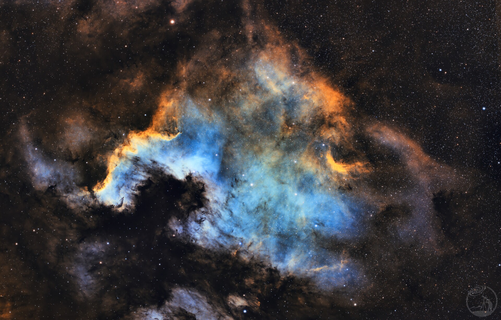 NGC7000 in Bortle8.6 area