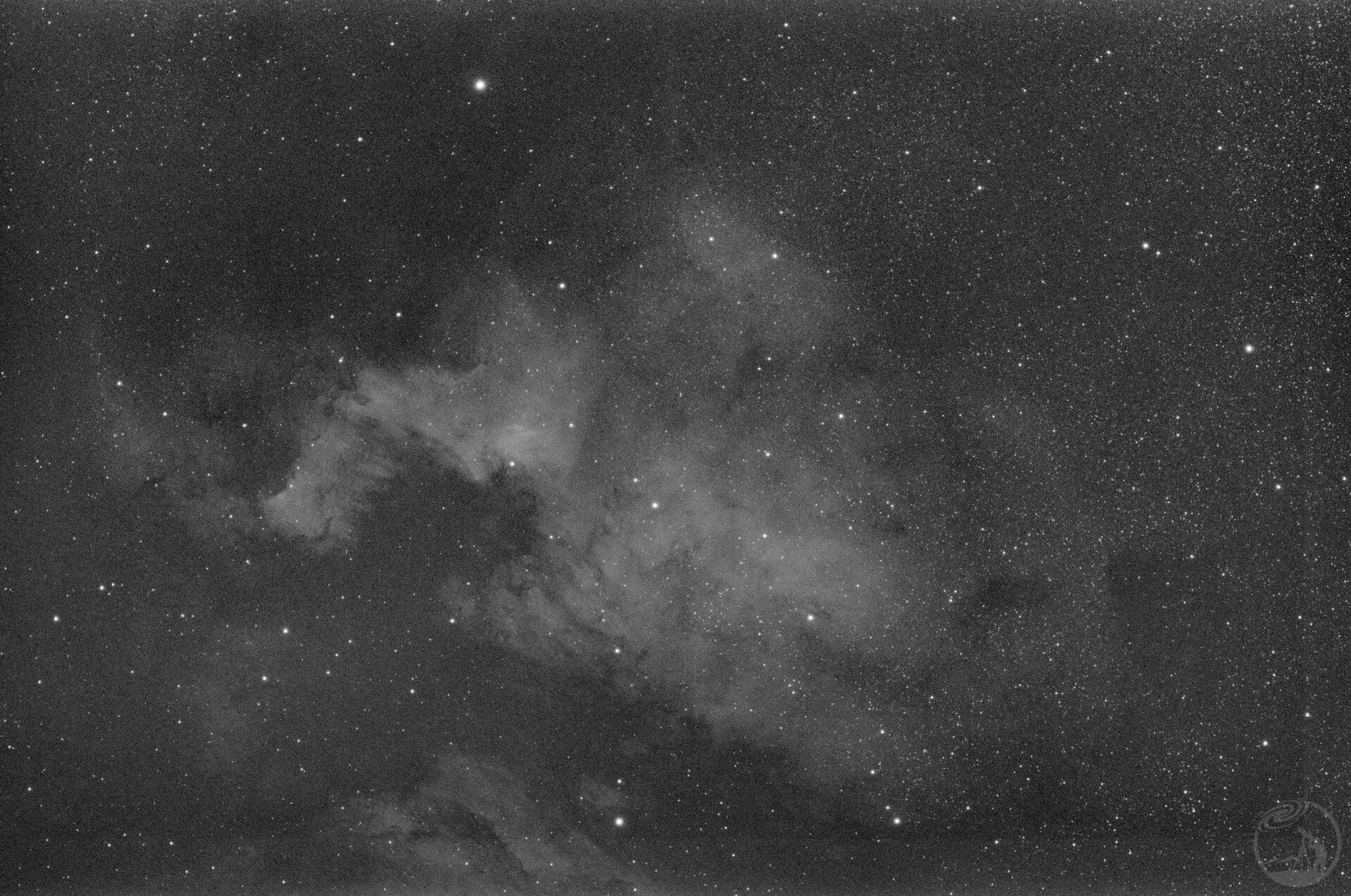 NGC7000 in Bortle8.6 area