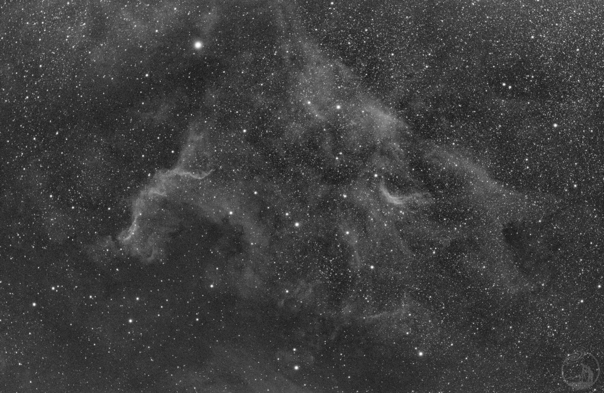 NGC7000 in Bortle8.6 area
