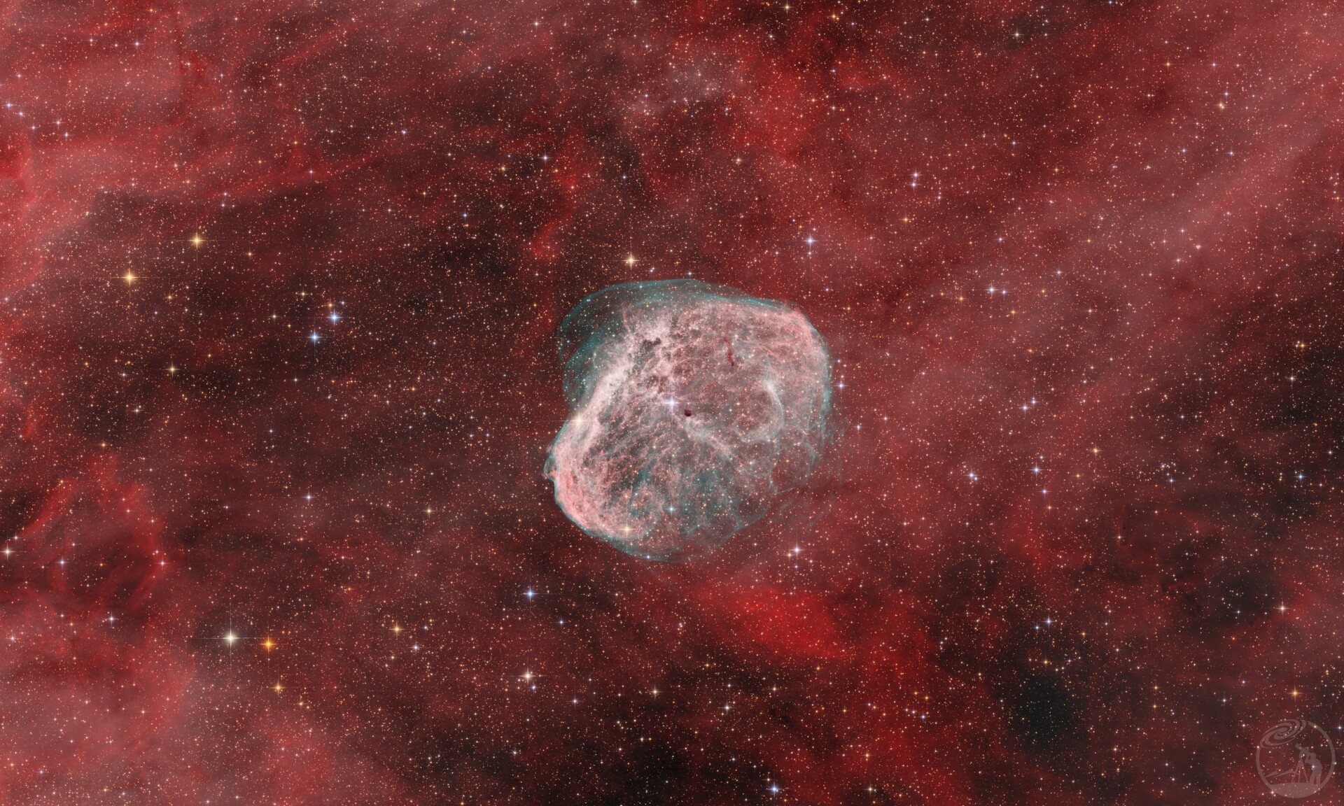 NGC 6888 脑花星云