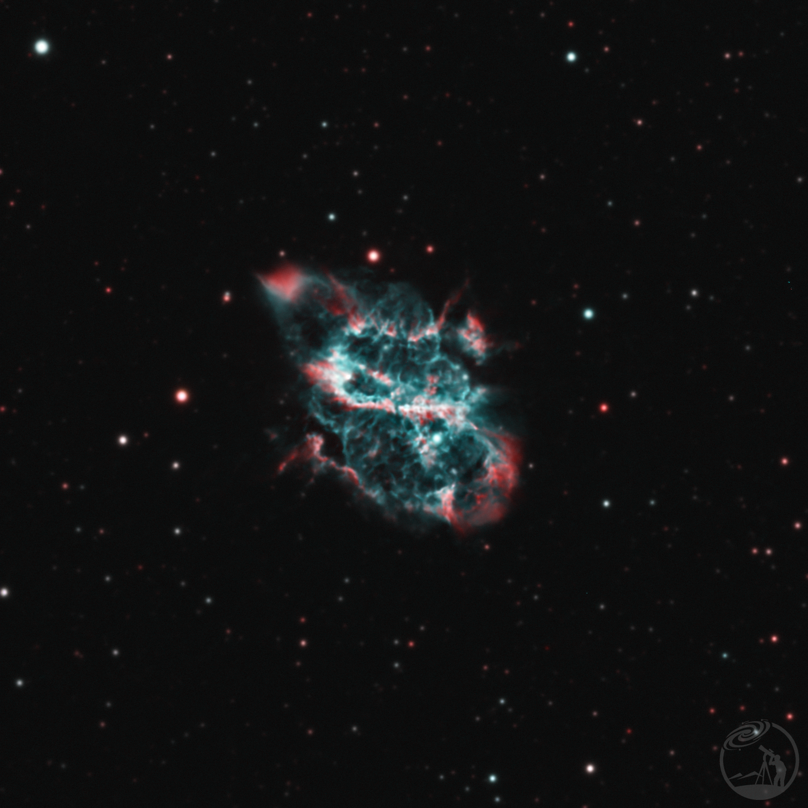 NGC5189 中国龙星云 HOO