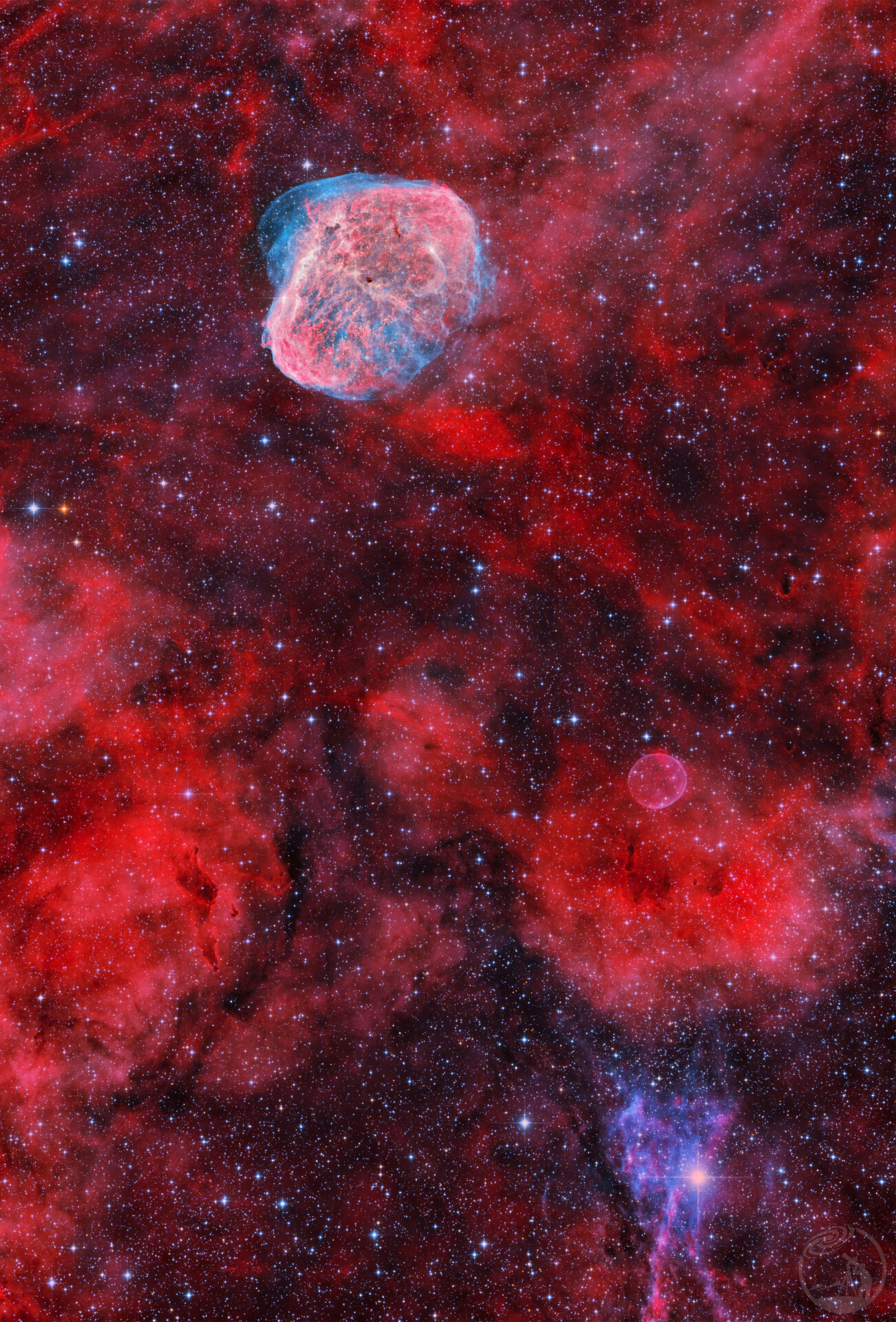 NGC6888赤空浮颅