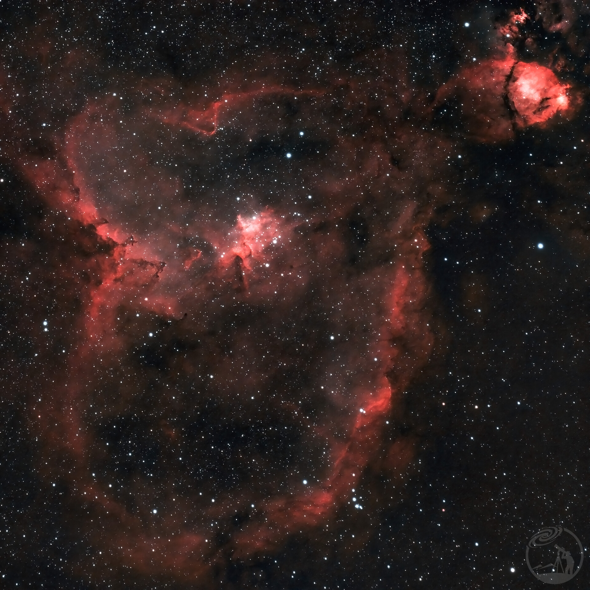IC1805 心脏星云