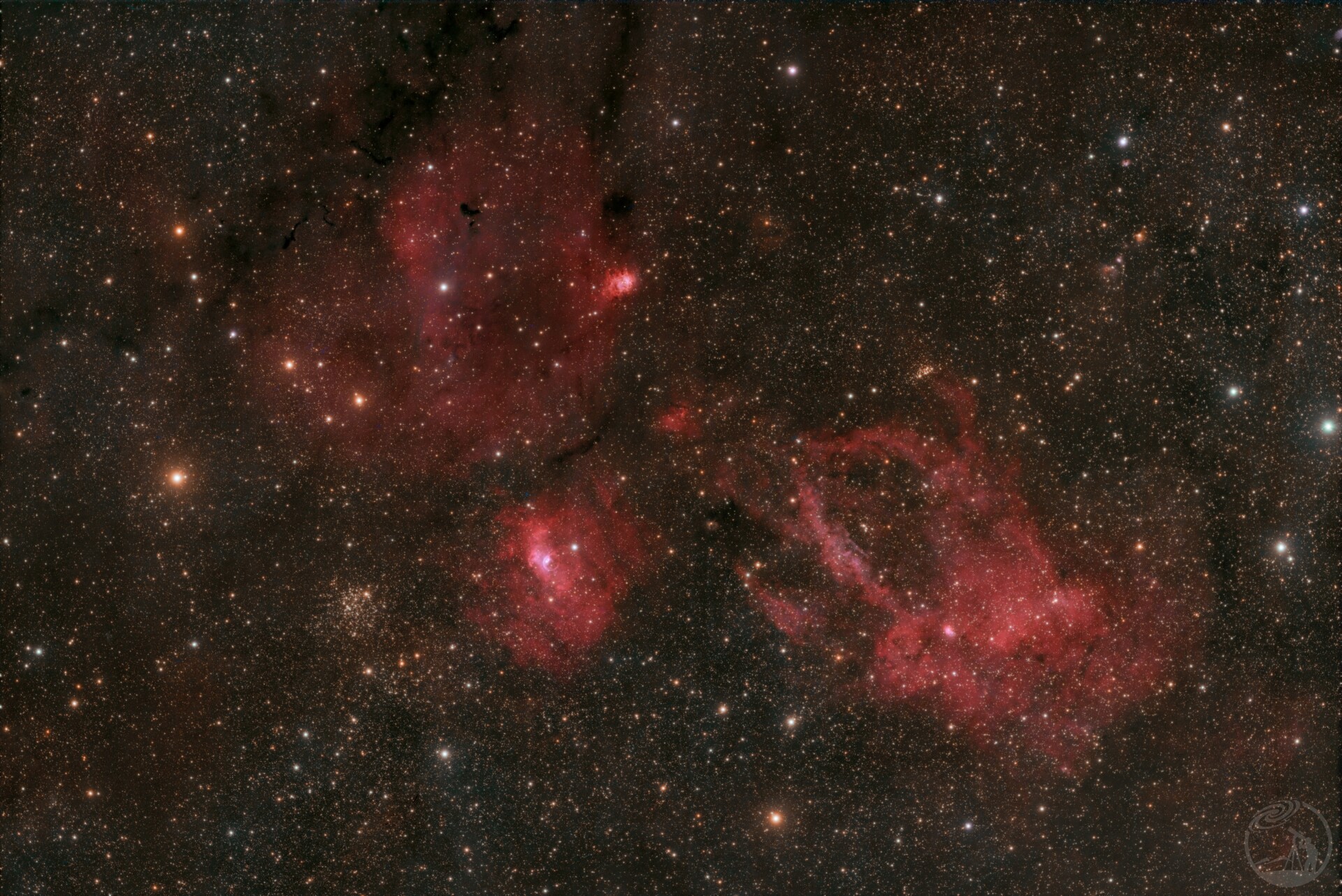 M52&气泡星云