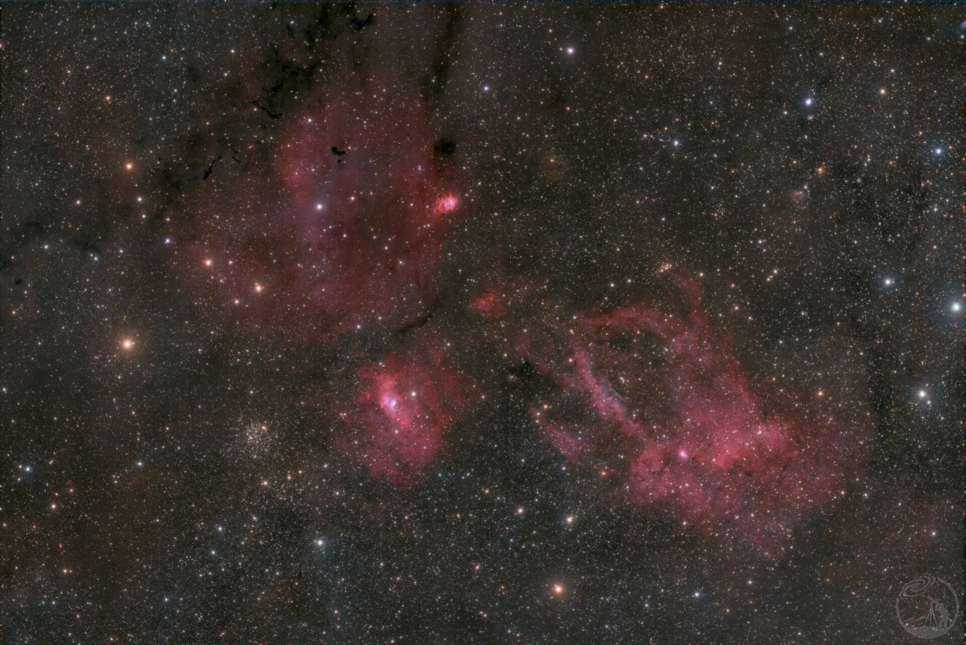 M52&气泡星云