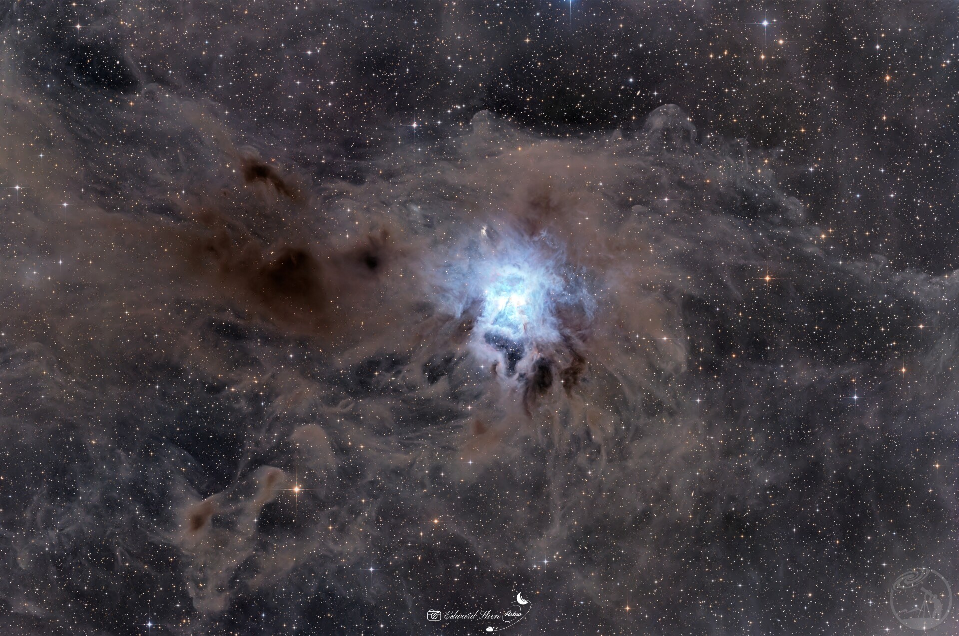 NGC 7023鸢尾花星云 第二版