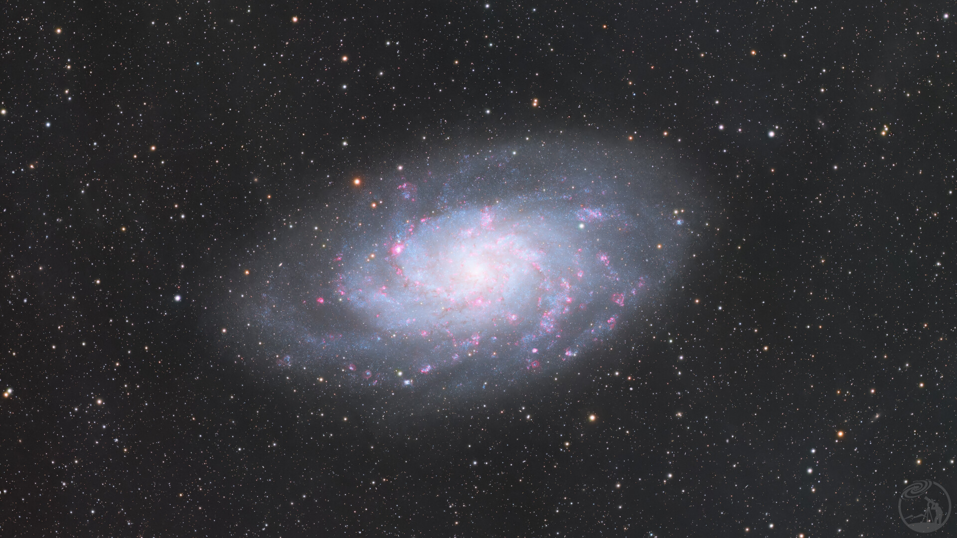 M33|三角座星系(Messier 33,NGC 598)