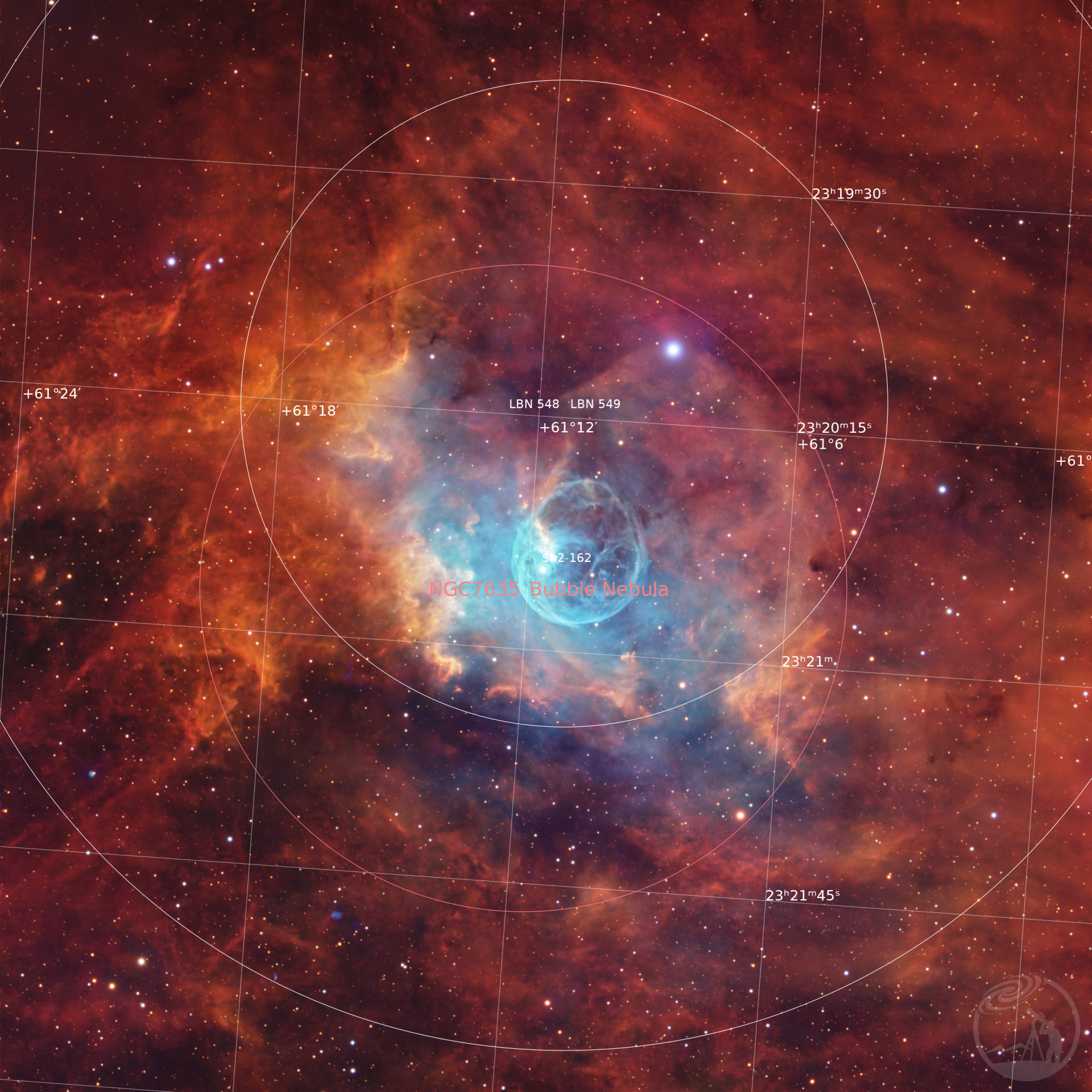 NGC 7635｜气泡星云
