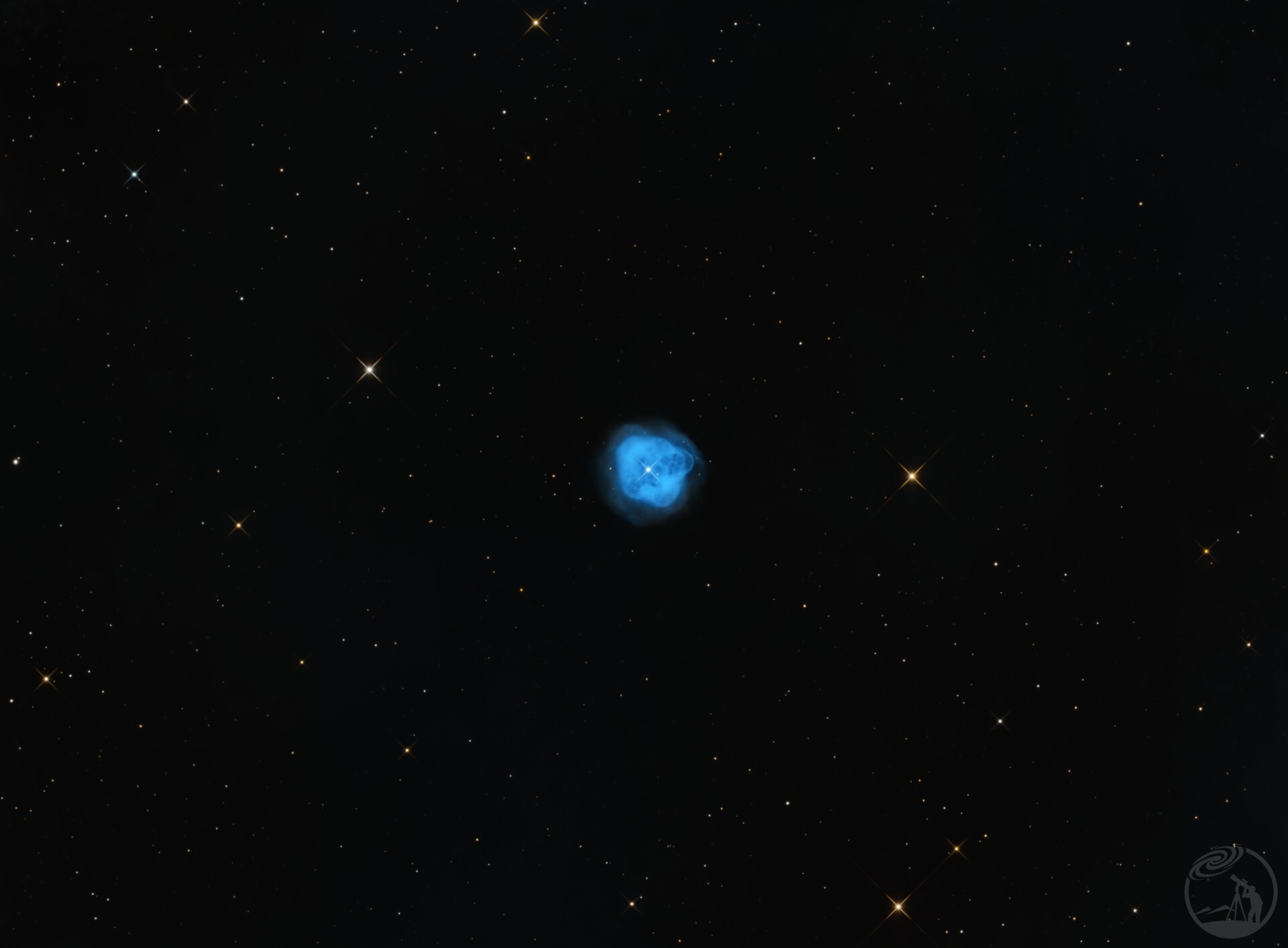 NGC1514水晶球星云 八级深空