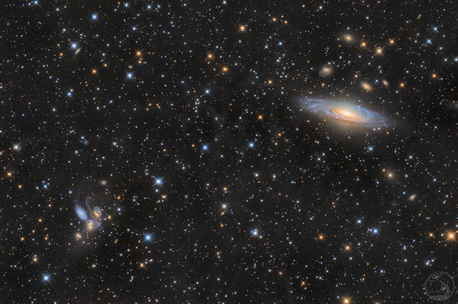 Ngc7331与史蒂芬五重奏