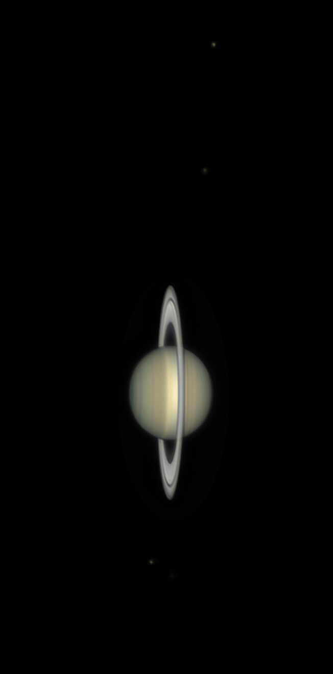 冲日后的土星
