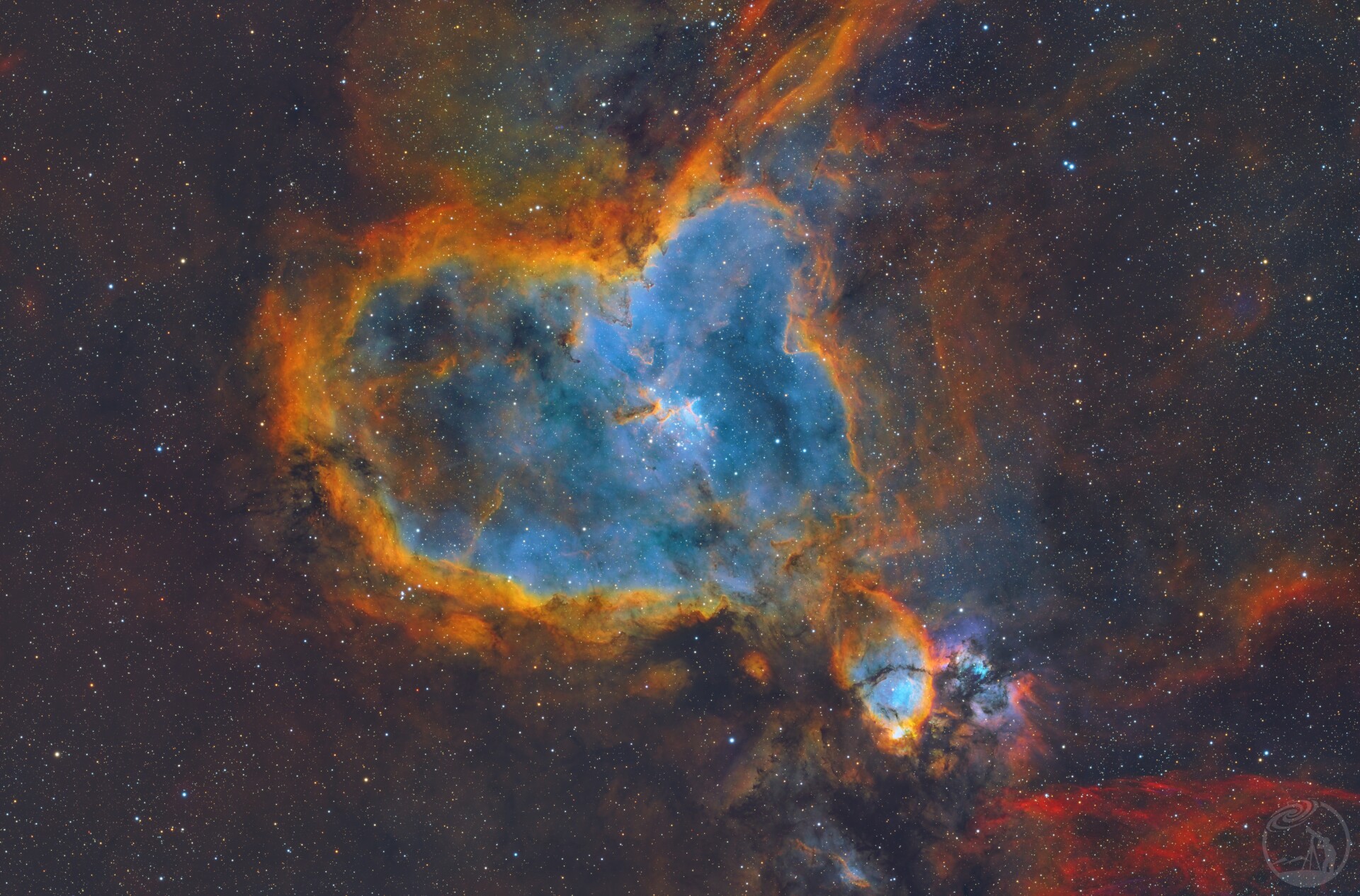 IC1805 心脏星云