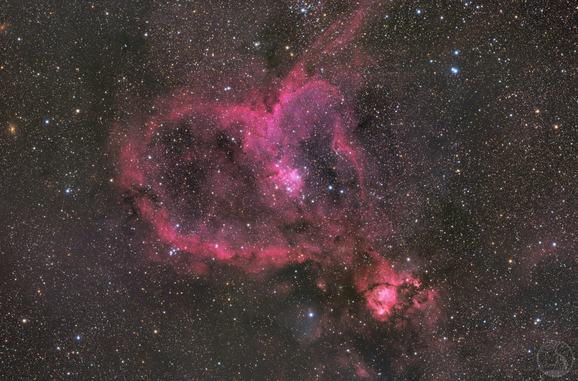 IC1805 心脏星云