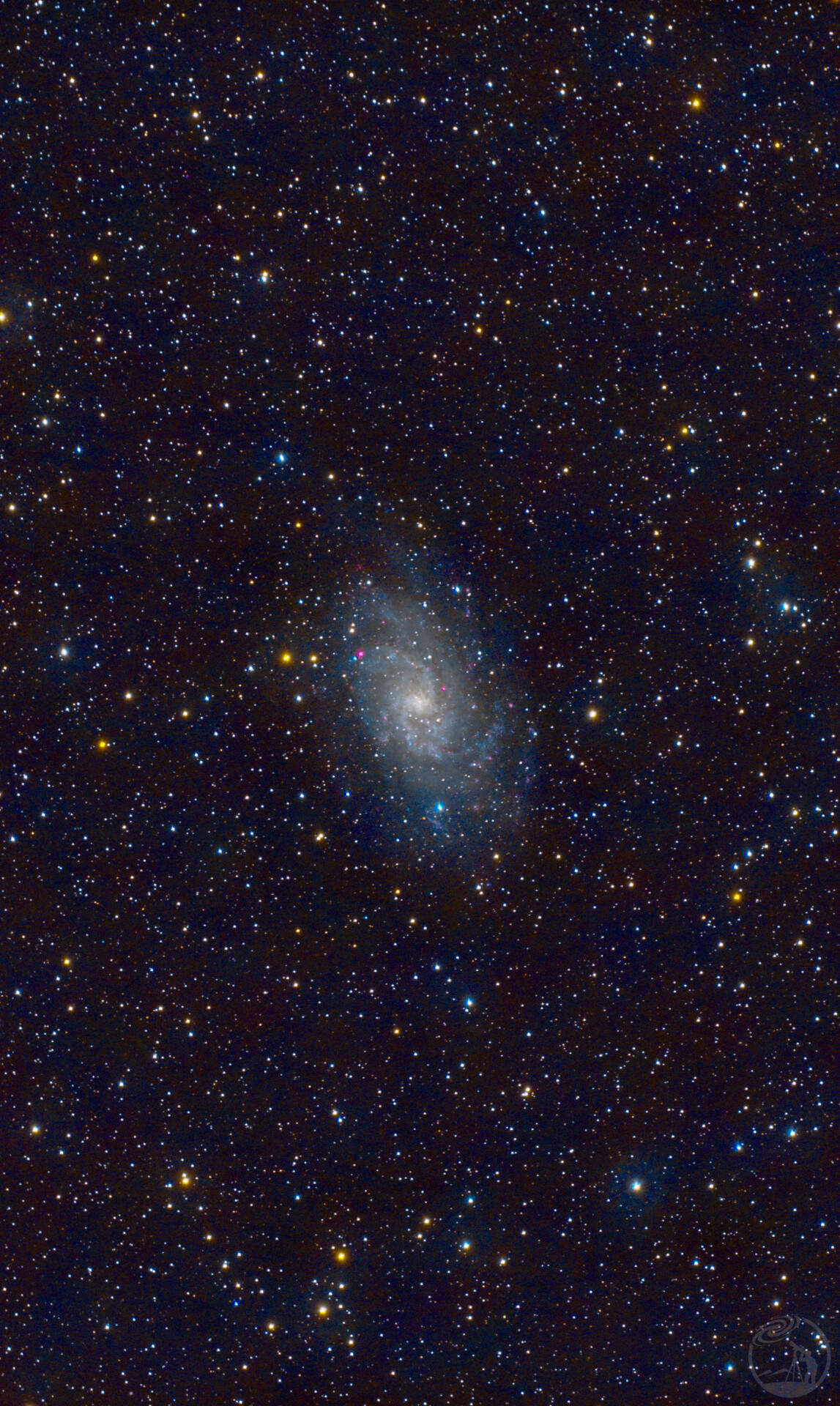 M33-三角座星系-小红花