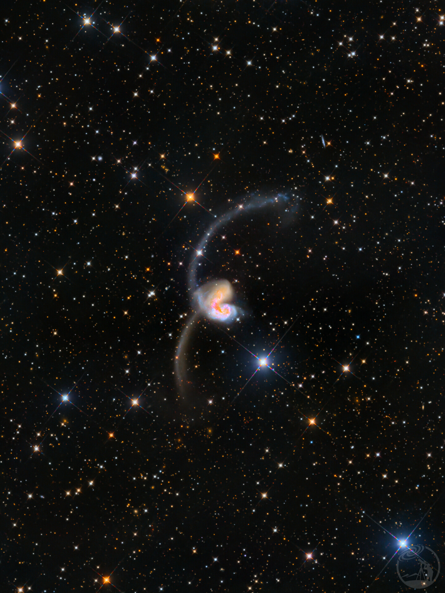 NGC4038/NGC4039触须星系