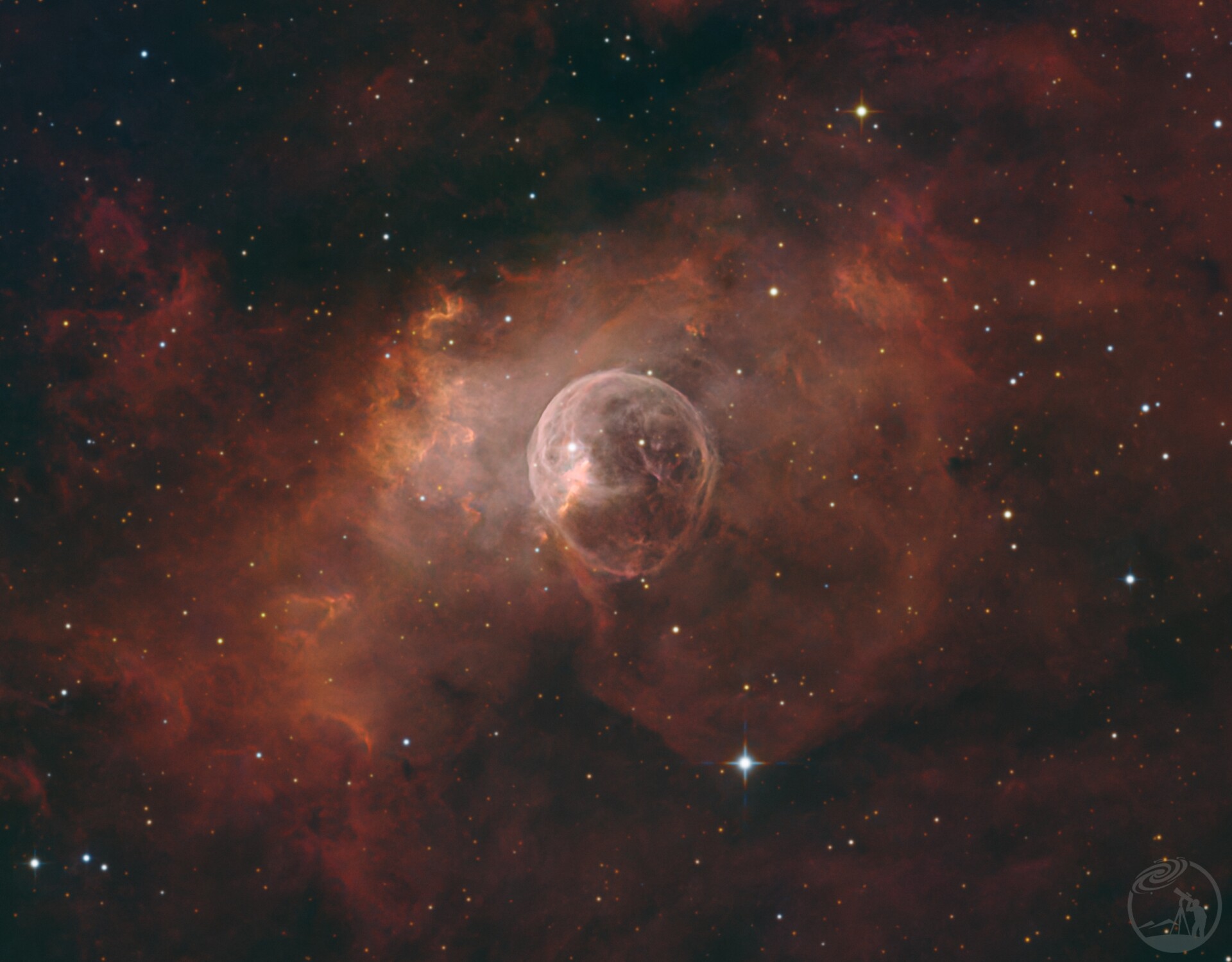 NGC7635气泡星云 八级深空