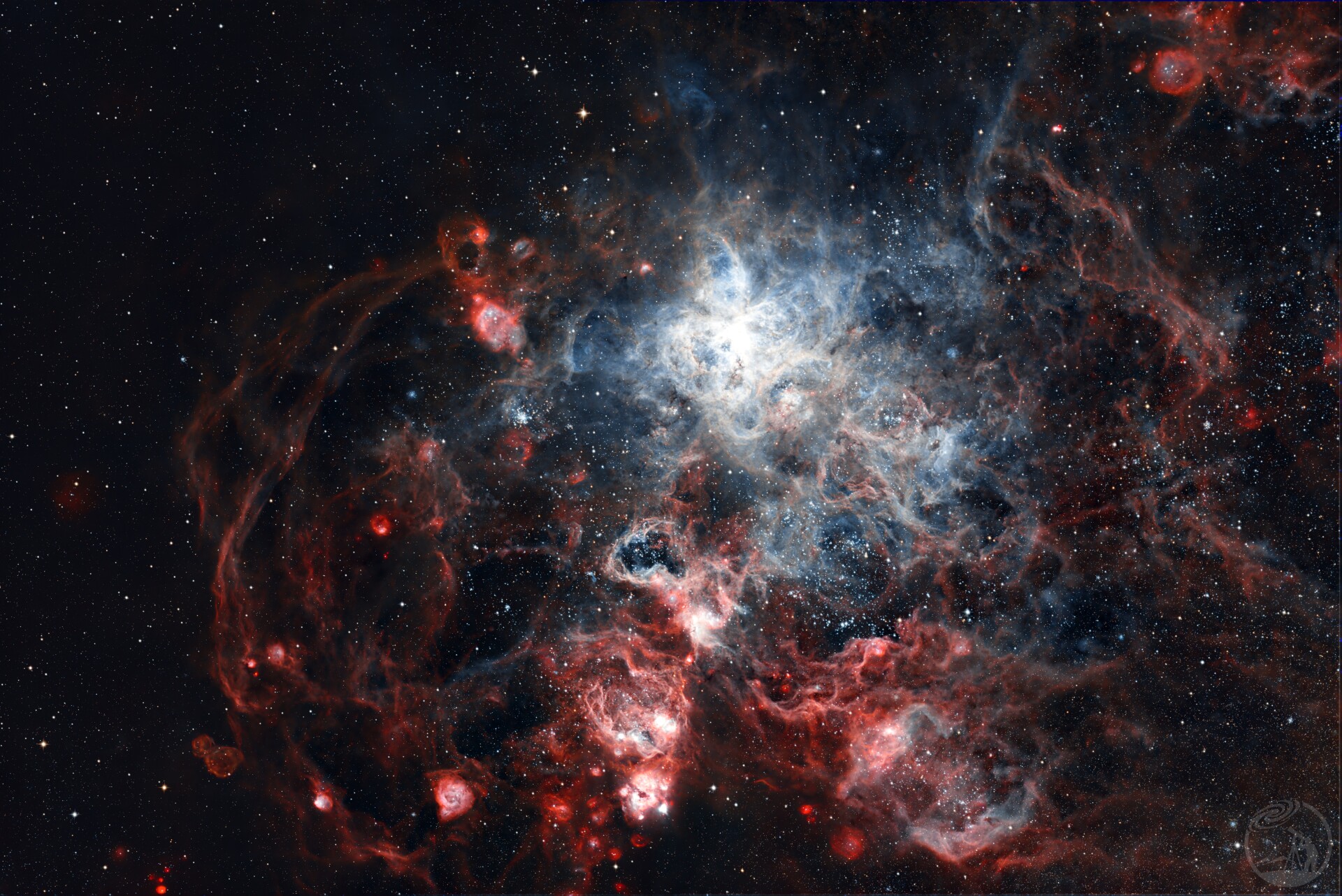 大麦哲伦狼蛛星云 NGC2070