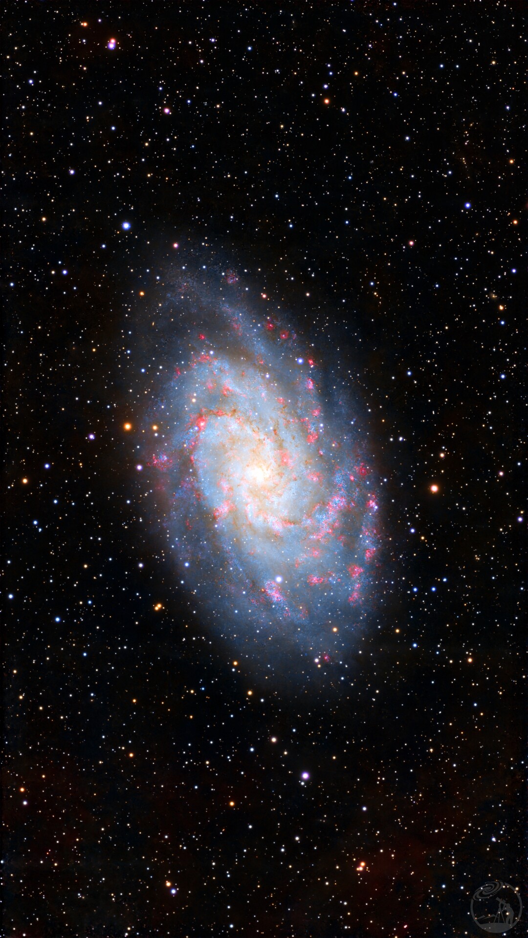 M33 HαRGB版