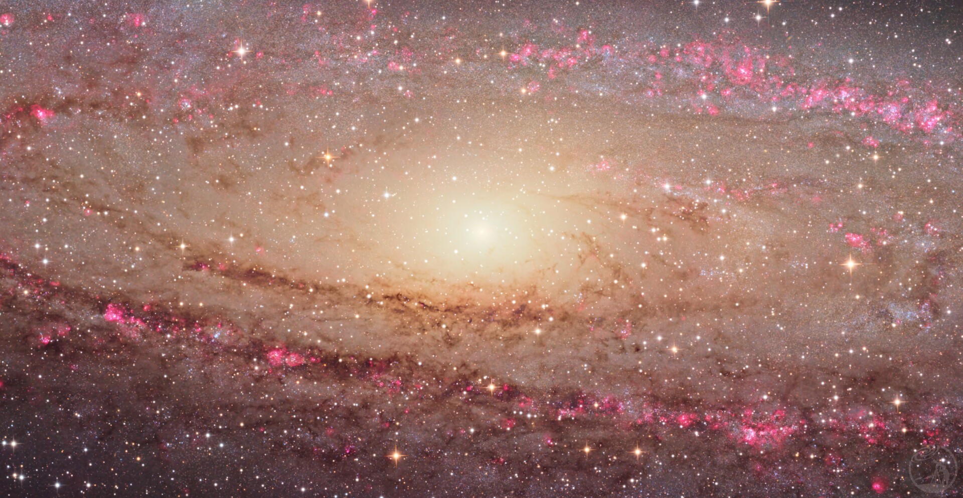 M31核球小红花