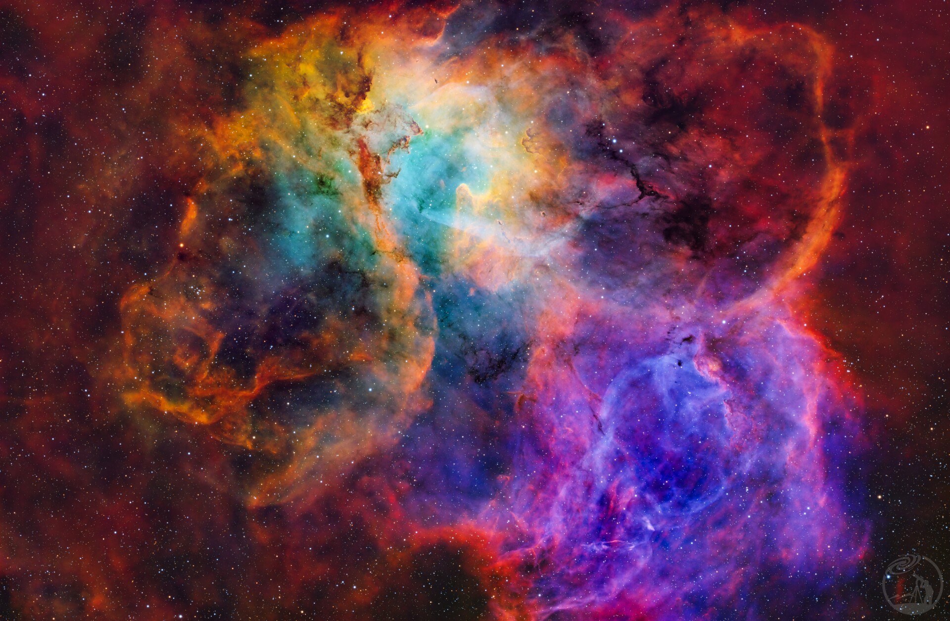 SH2-132 狮子星云 v2