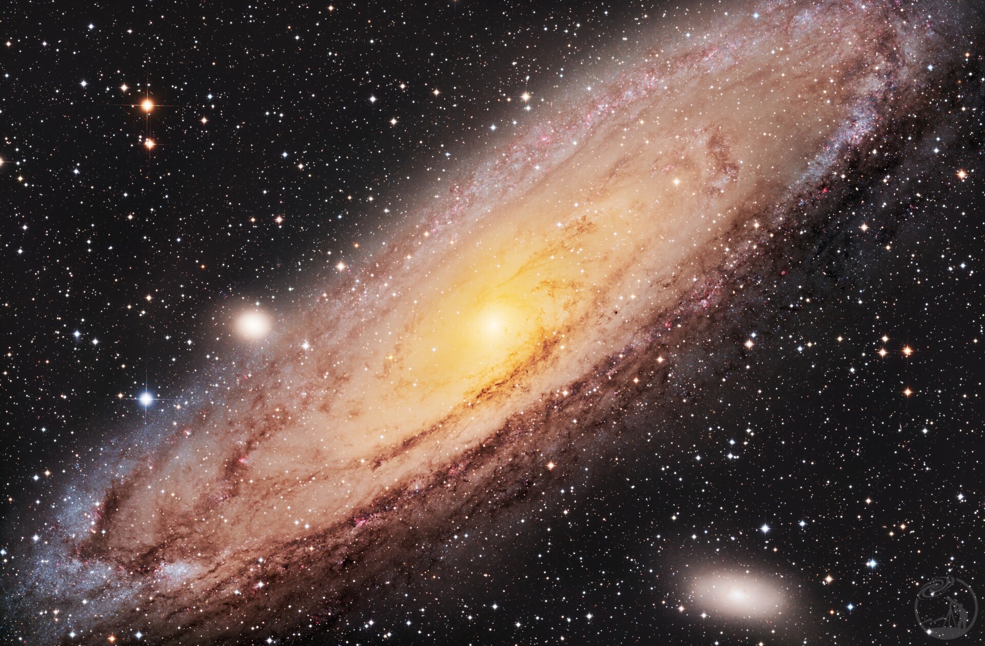 M31 仙女座星系 RGB