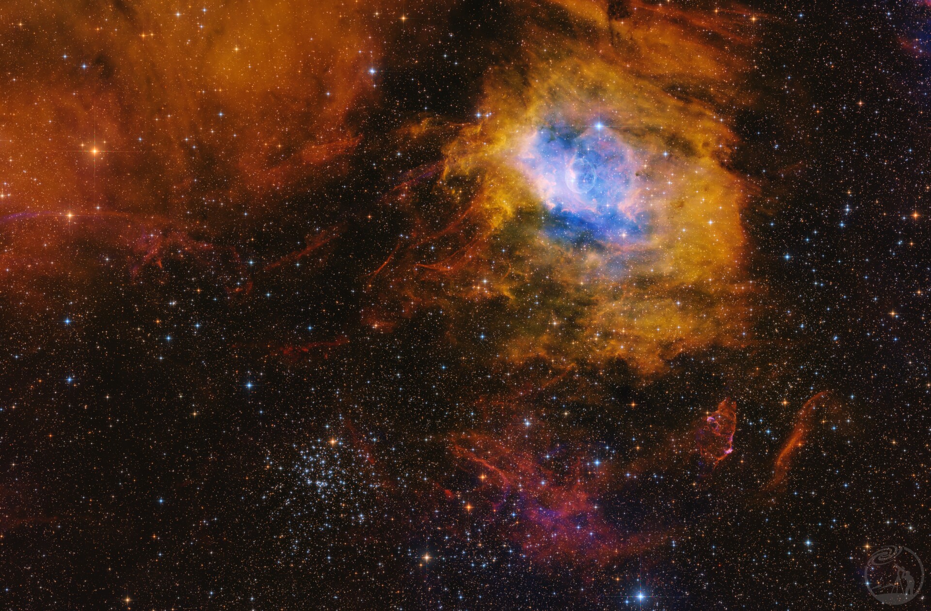 M52星团&NGC7635气泡星云
