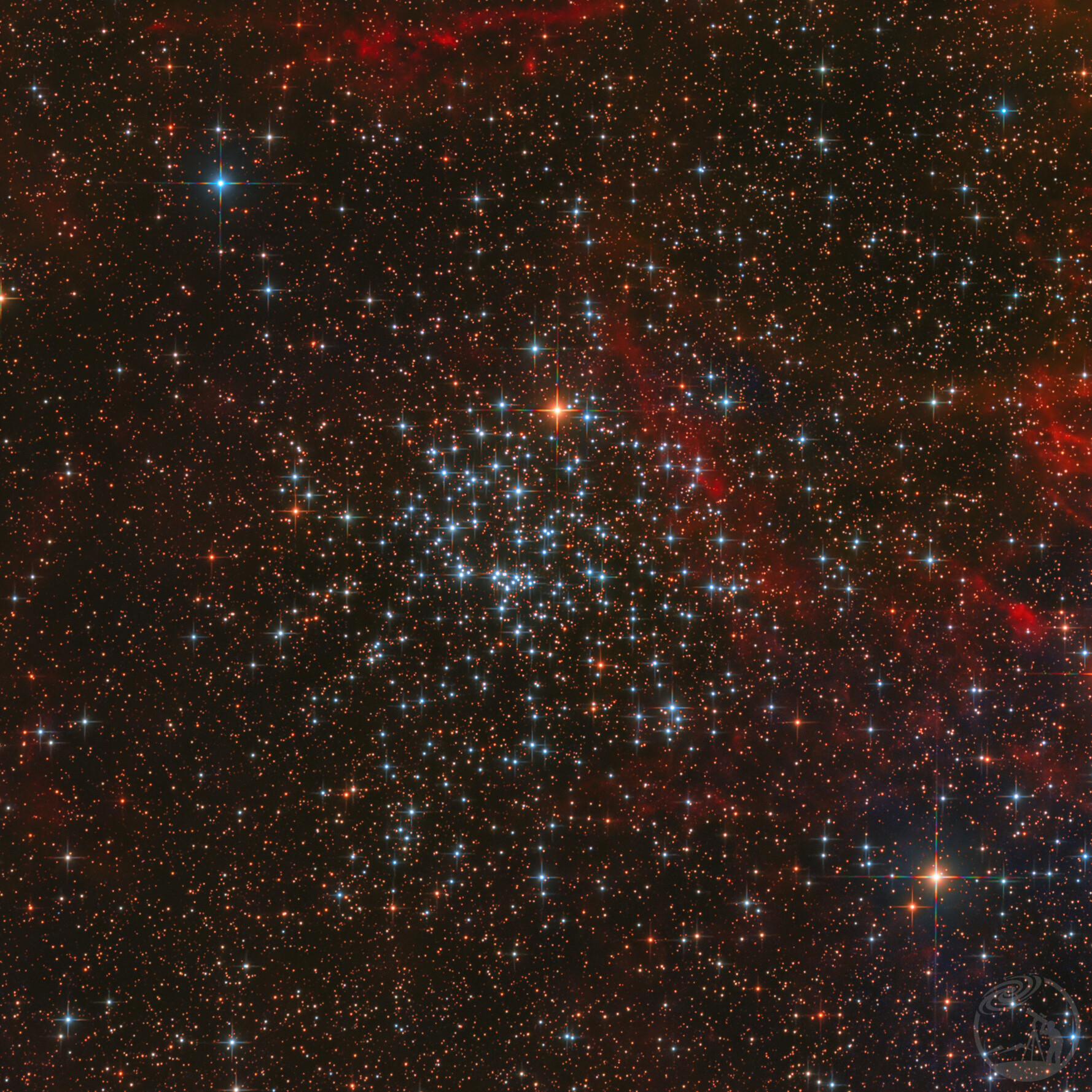 M52疏散星团