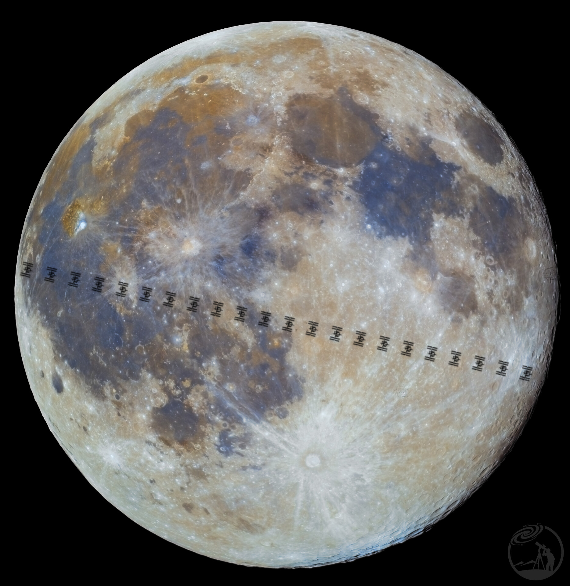 国际空间站凌月