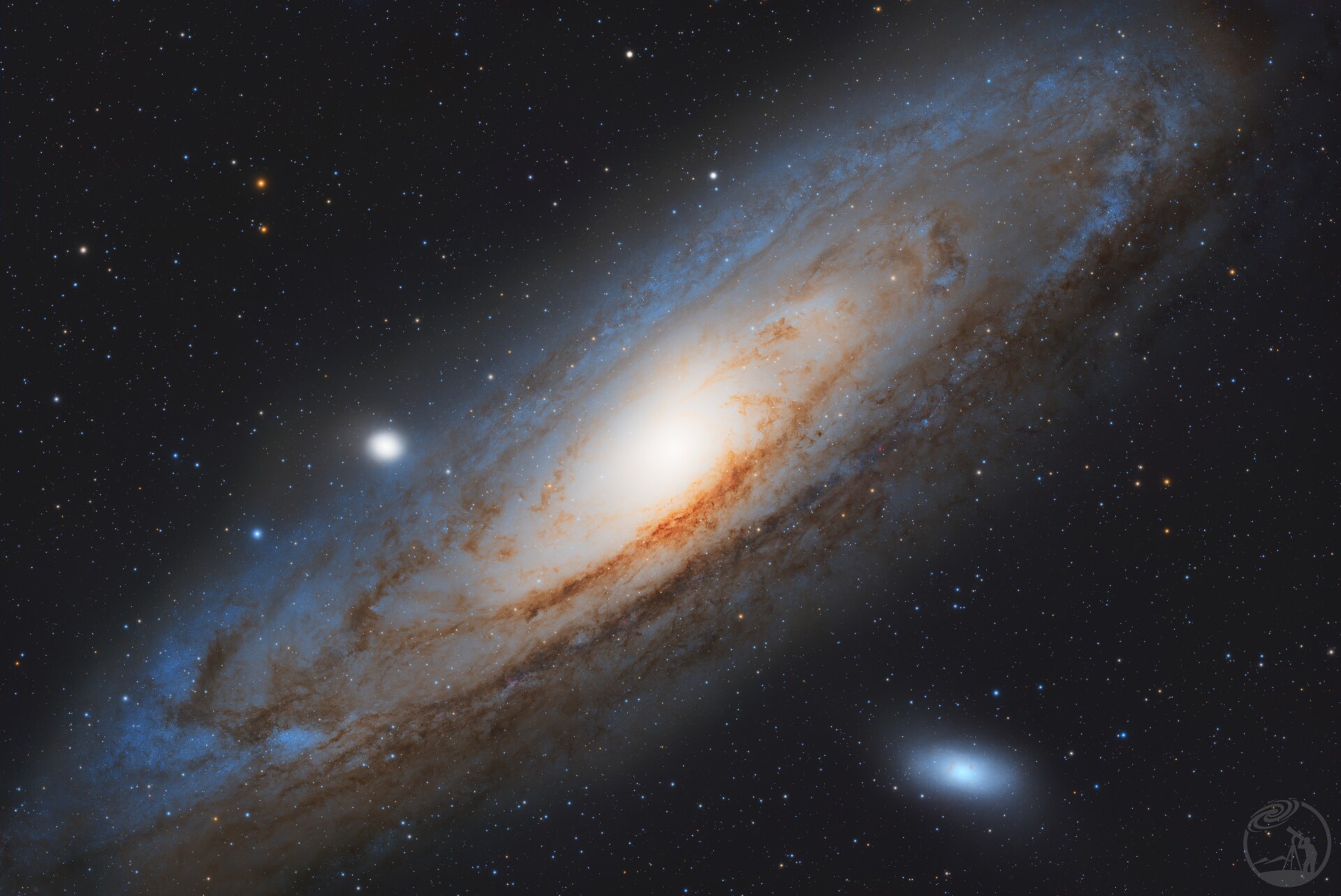 M31仙女座星系 RGB